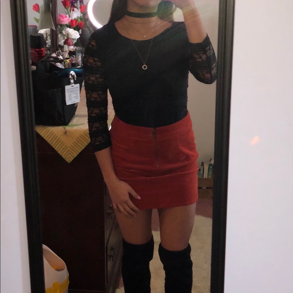 Black Lace 3/4 sleeve top